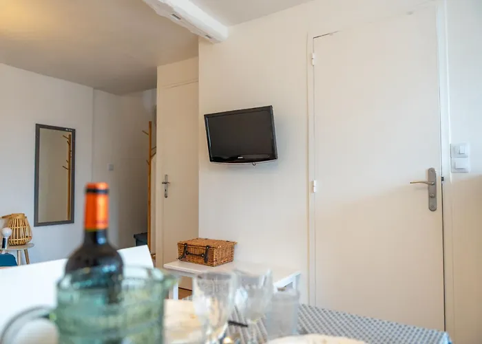 Appartement Bleu Bonheur, Cosy Au Coeur De La Baie *