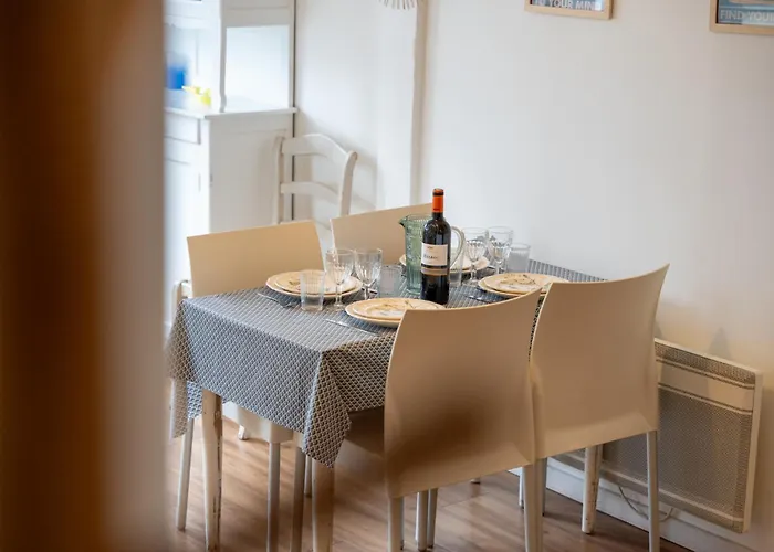 Appartement Bleu Bonheur, Cosy Au Coeur De La Baie