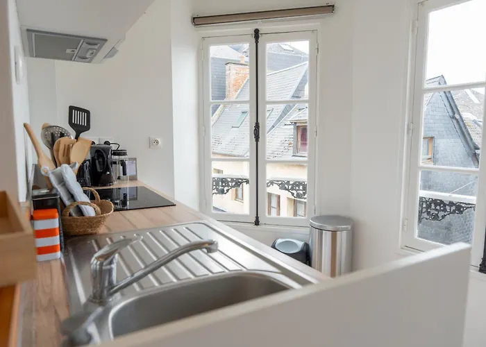 Apartment Bleu Bonheur, Cosy Au Coeur De La Baie